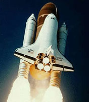 Shuttle Columbia at Liftoff